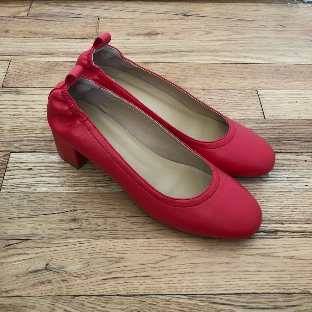 Dupe Everlane Day Heels Coral